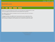Tablet Screenshot of brettski.com